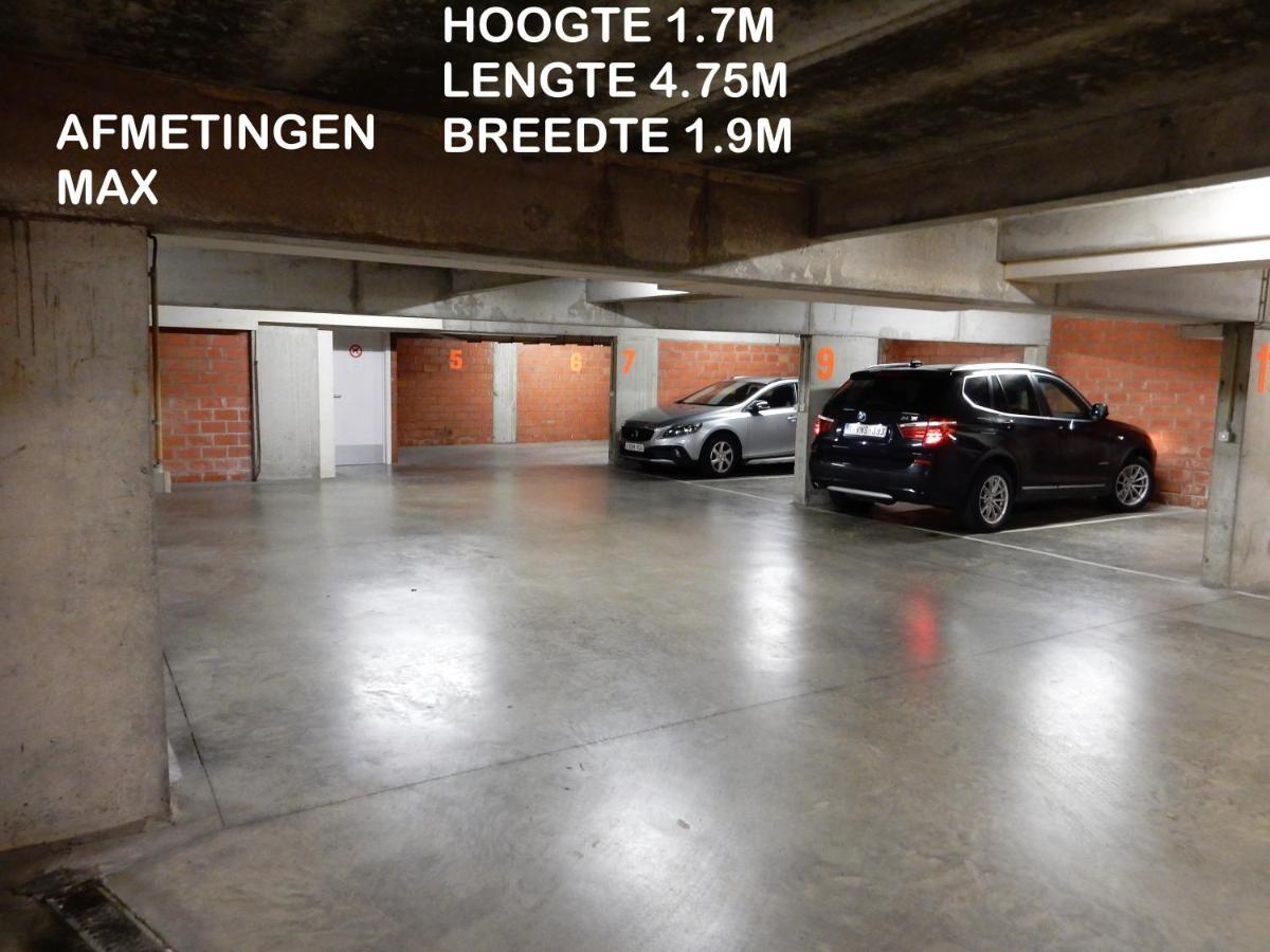 Studio Center Of Ostend W/Parking & South Terrace Lägenhet Exteriör bild