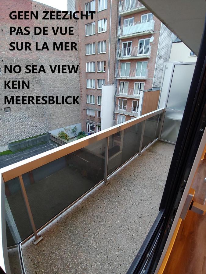 Studio Center Of Ostend W/Parking & South Terrace Lägenhet Exteriör bild