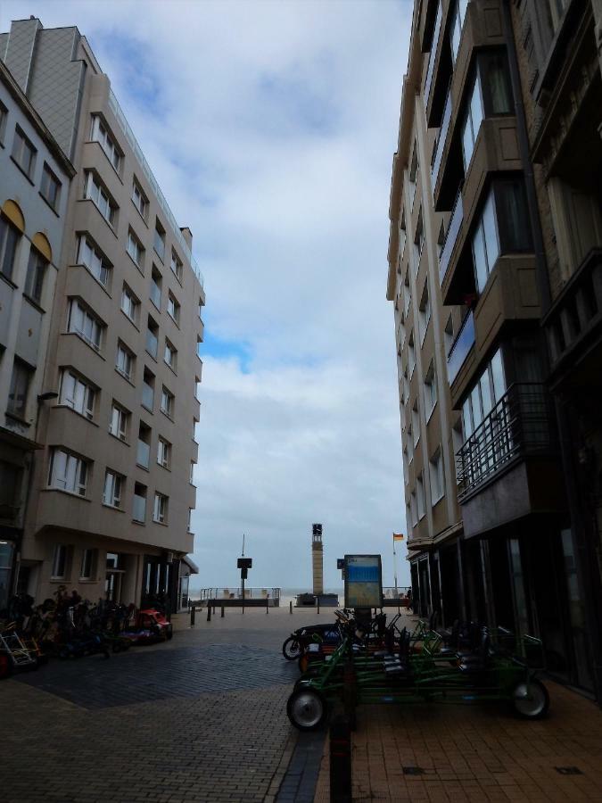 Studio Center Of Ostend W/Parking & South Terrace Lägenhet Exteriör bild